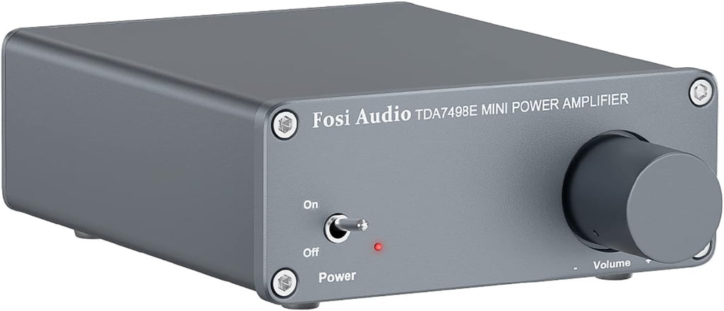 TDA7498E 2 Channel 160W x2 Stereo Audio Amplifier Mini Hi-Fi Class D Integrated Amp with 24V Power Supply Pack of 2 K5960