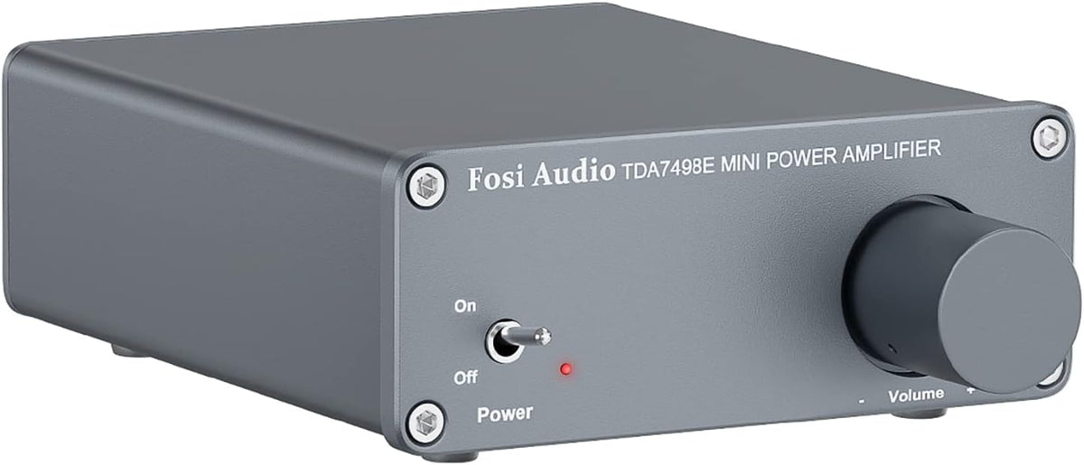 TDA7498E 2 Channel 160W x2 Stereo Audio Amplifier Mini Hi-Fi Class D Integrated Amp with 24V Power Supply Pack of 2 K5960