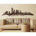 Violet 59in x 18in Cityscape Wall Decal S690897