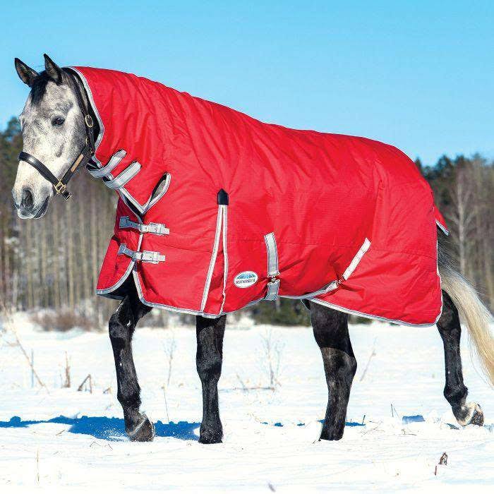 Red/Silver/Navy Combo Neck Medium B541605