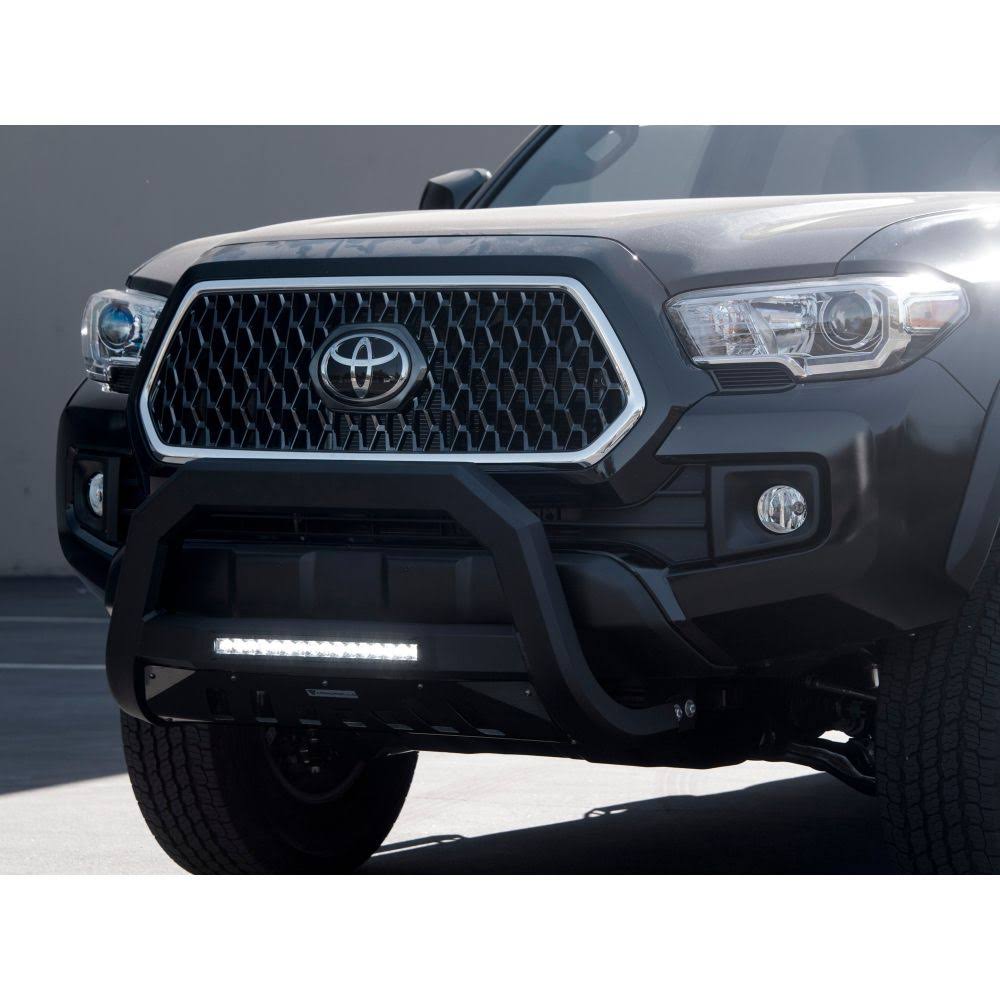 Matte Black Bull Bar with LED Y685