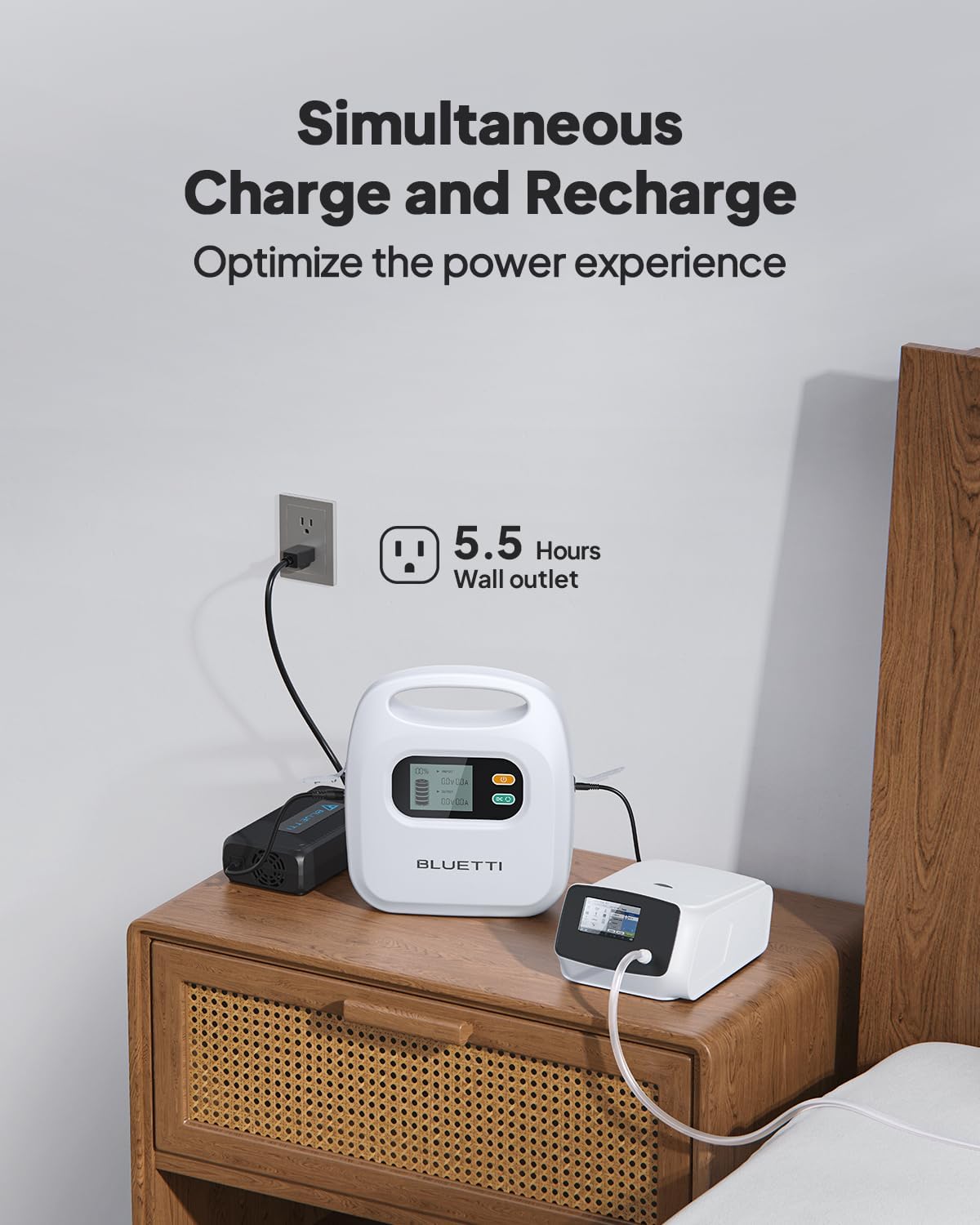 297Wh CPAP Battery Backup Power Bank N46824
