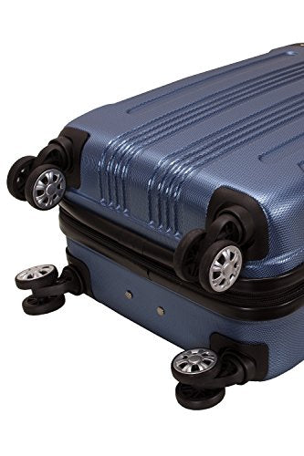 Blue Hardside Expandable Luggage with Spinner Wheels, Carry-On 20-Inch H3372