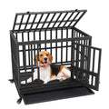 38 Inch Heavy Duty 3-Door Dog Crate Q626