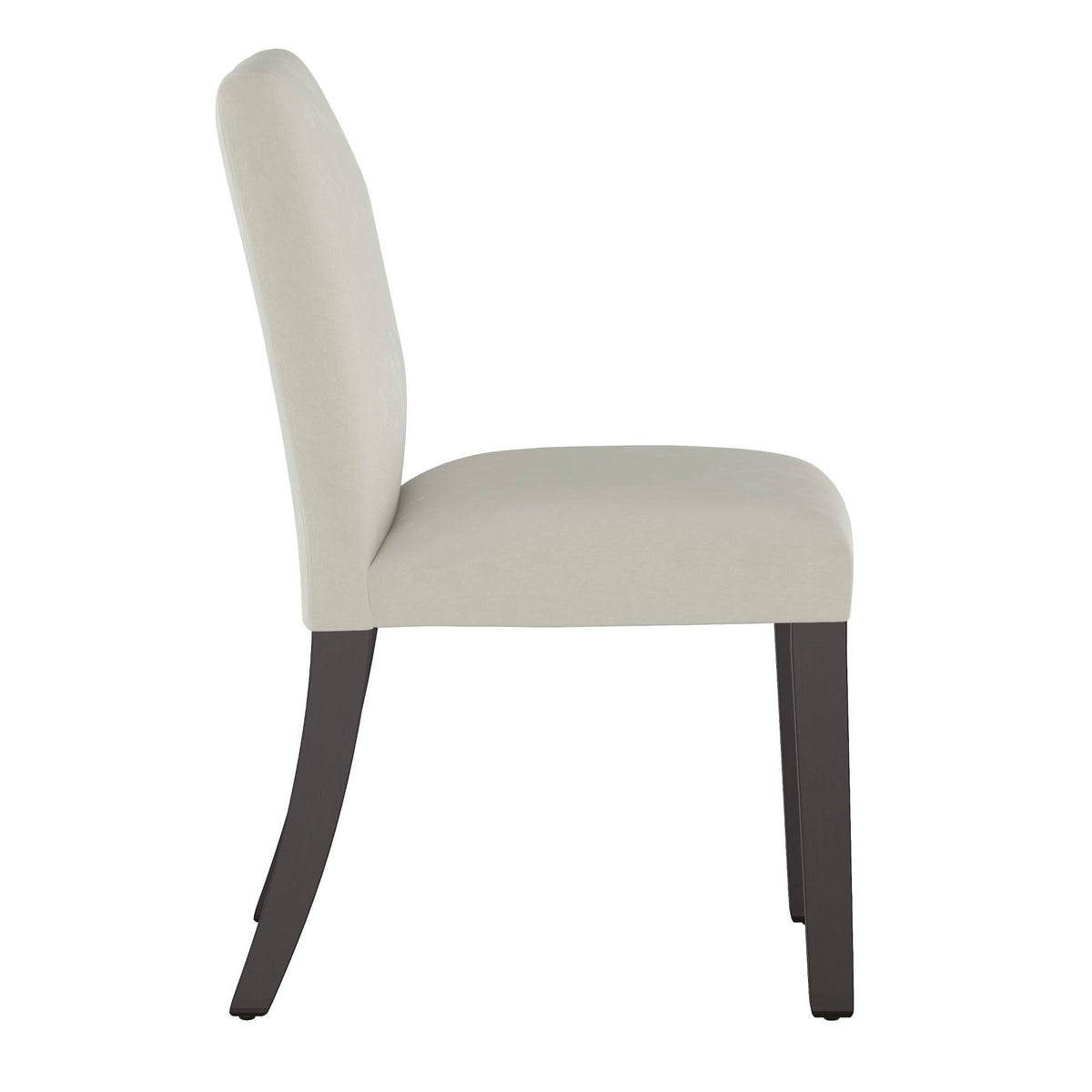 Light Gray Velvet Dining Chair V968