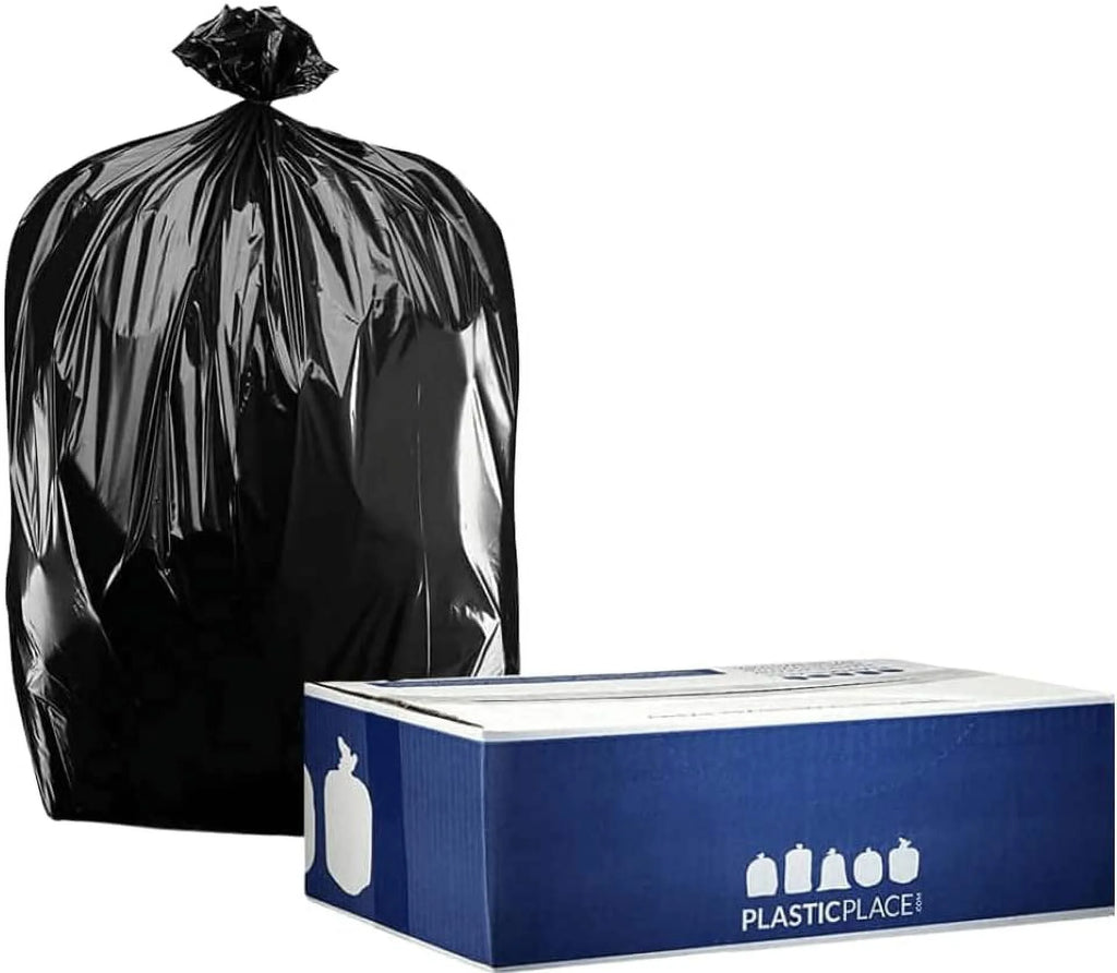 Black Trash Bags, 50 Count O1717