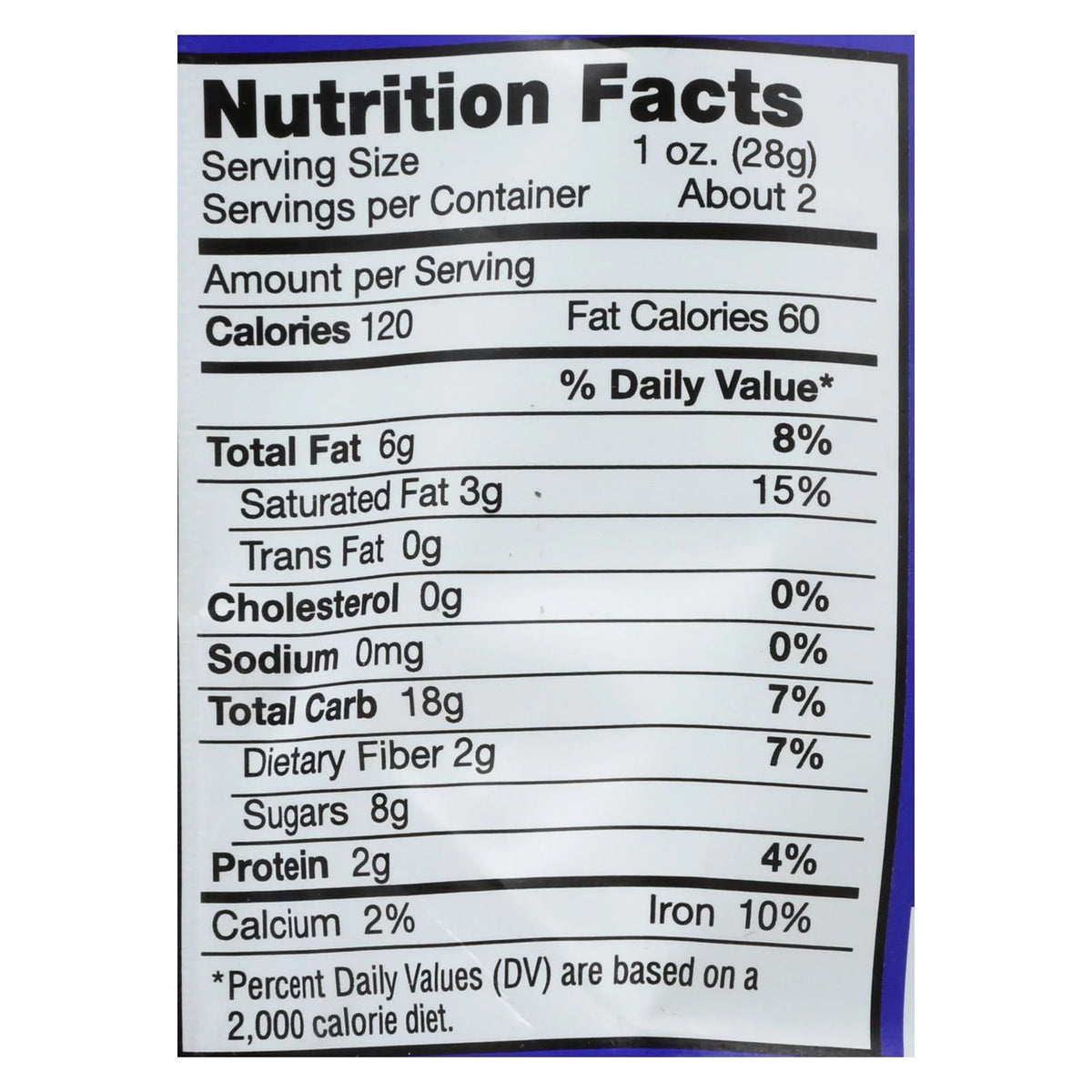 2 Oz Pack Of 12 Dark Chocolate Blueberry Quinoa Crispy V625