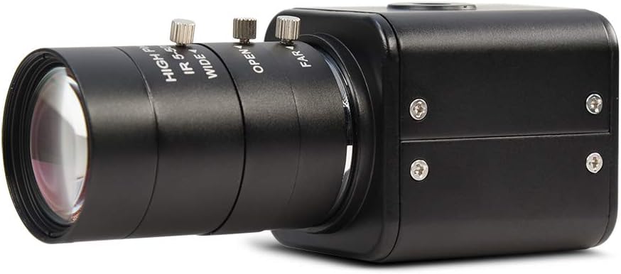 HDMI Camera, HD 1080P 60FPS Digital Security Camera with 5-50mm Telephoto Zoom Manual HD Lens L9213