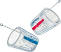 Reusable Soft Silicone Noise Cancelling Earplugs 31dB Small Transparent I7153