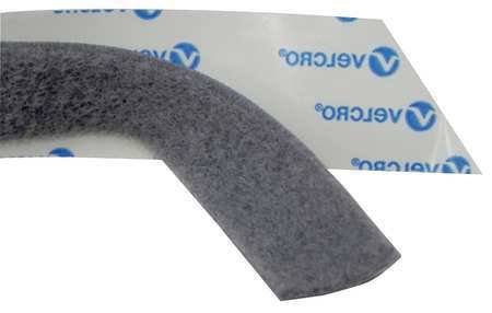 Silver Reclosable Adhesive Fastener Roll Z4304