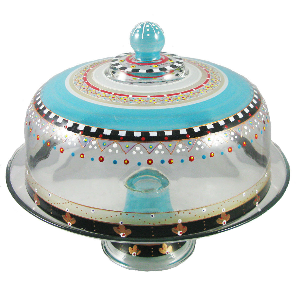 Mosaic Carnival Cake Stand B38530