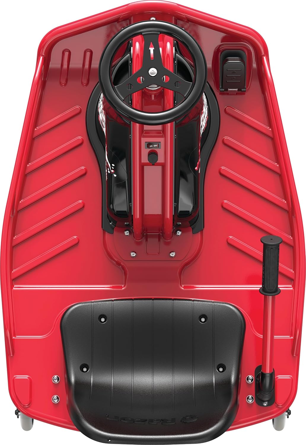 24V Electric Drifting Go Kart, Black/Red S630