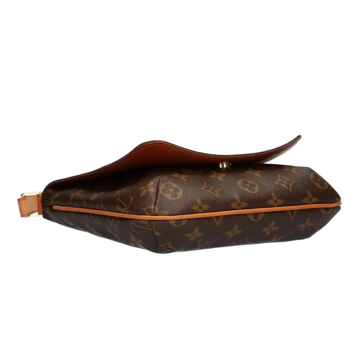 Brown Canvas Shoulder Bag R6048