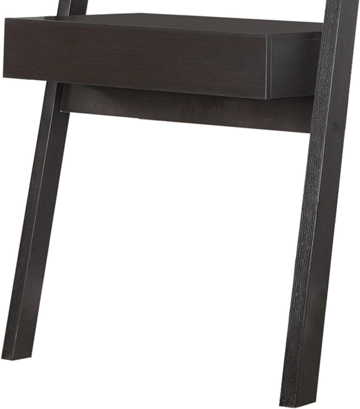 Brown Wall Leaning Ladder Writing Desk B94662