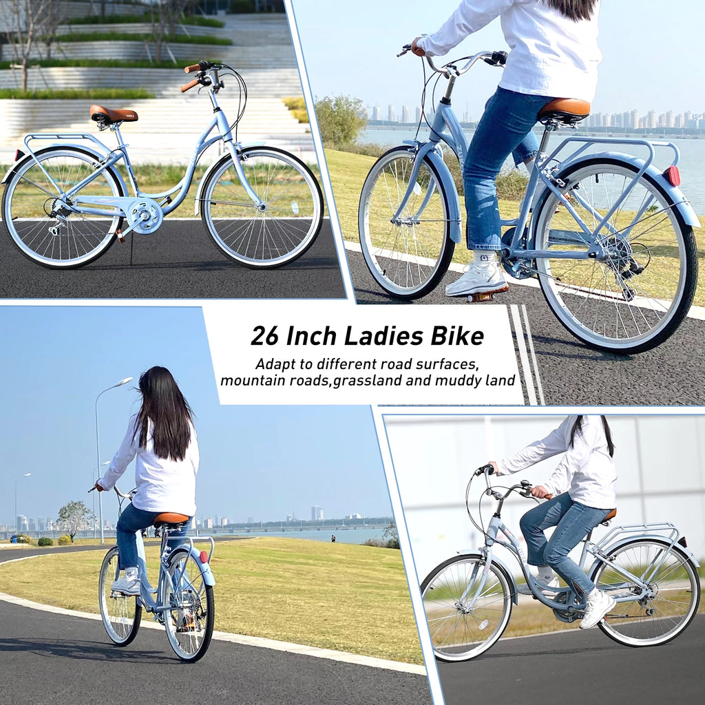 26 7 Speed Cruiser Bike Q858787