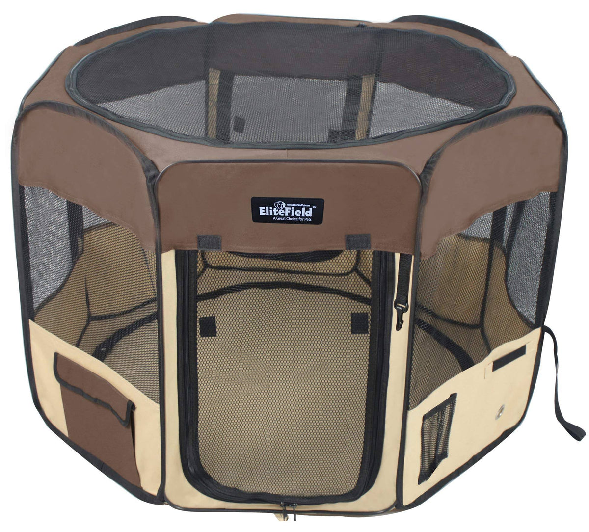 2-Door Soft Pet Playpen A838