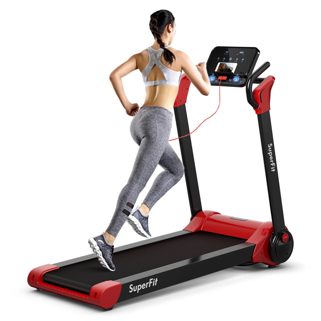 Folding 2.25HP Electric Treadmill Q282