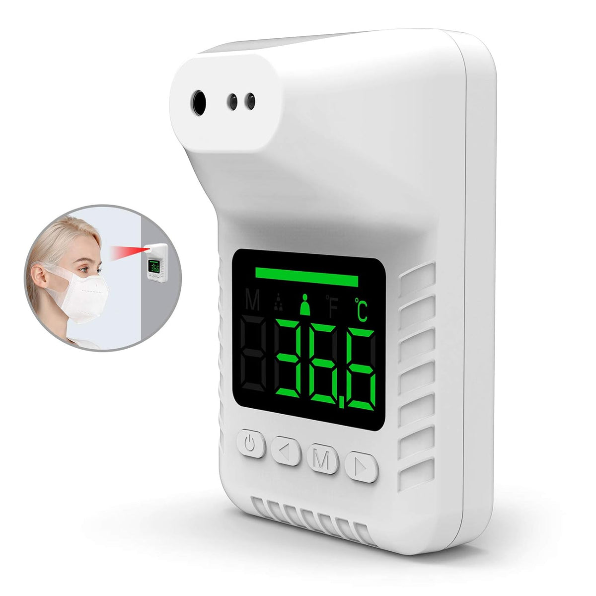 Industrial Non-Contact Infrared Thermometer, Pack of 2 D893