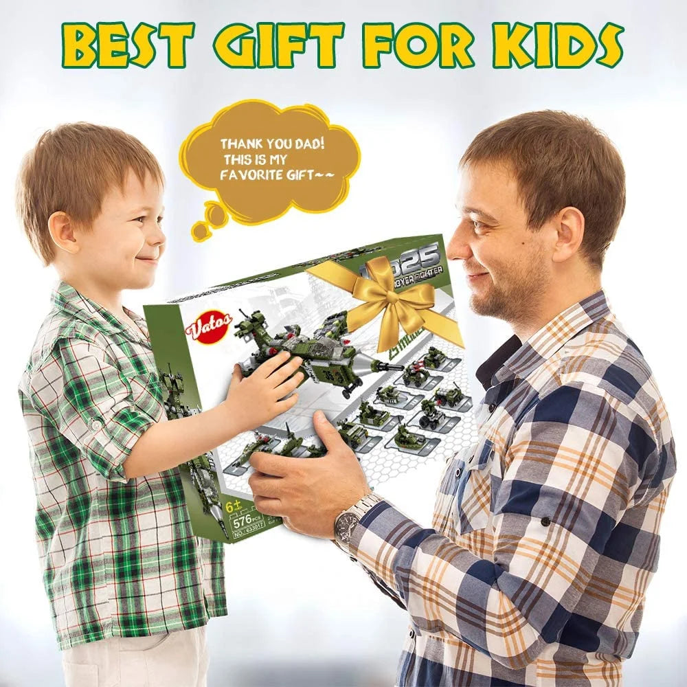 576 PCS 25-in-1 STEM Building Blocks Kits R350612