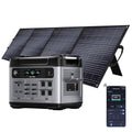 2400W Solar Generator with 200W Solar Panel, 2048Wh Power Station S763583