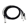 40GBASE-CR4 QSFP+ to 4 10GBASE-CU SFP+ Passive DAC 5m A43914