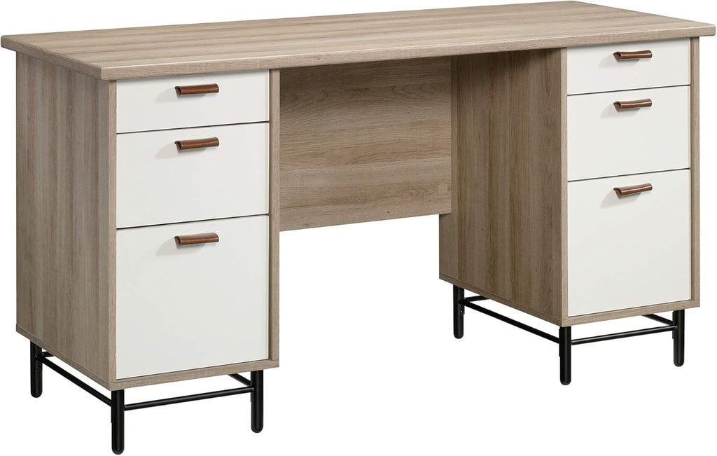 Executive Desk, Sky Oak Finish R2637