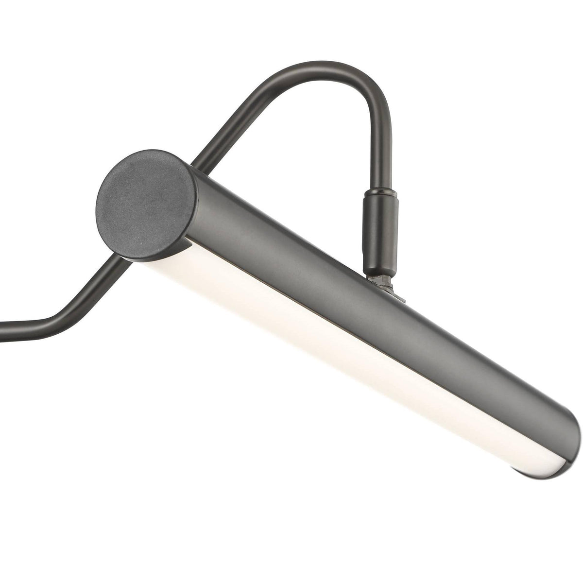 16x22 Wide Plated Graphite LED Picture Light G9813