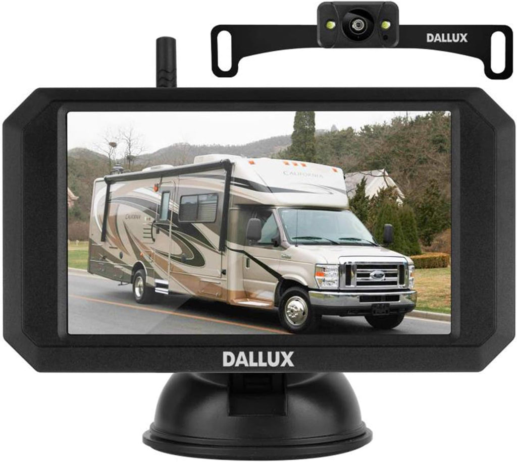 Wireless Backup Camera with 5 Inch Monitor and HD 1080P Night Vision Waterproof Camera C61457