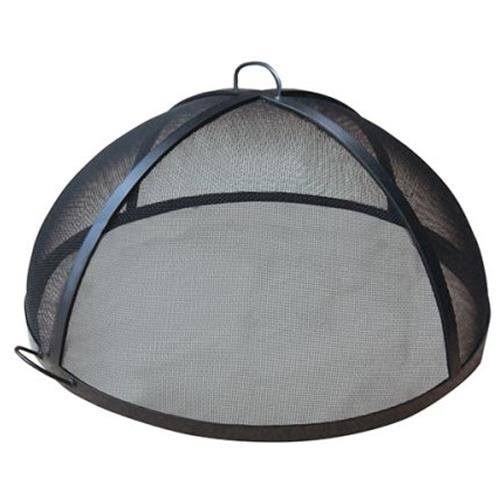 41x22 Welded Carbon Steel Dome Fire Pit Safety Screen W989999