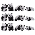 Miniature Panda Dolls G6894