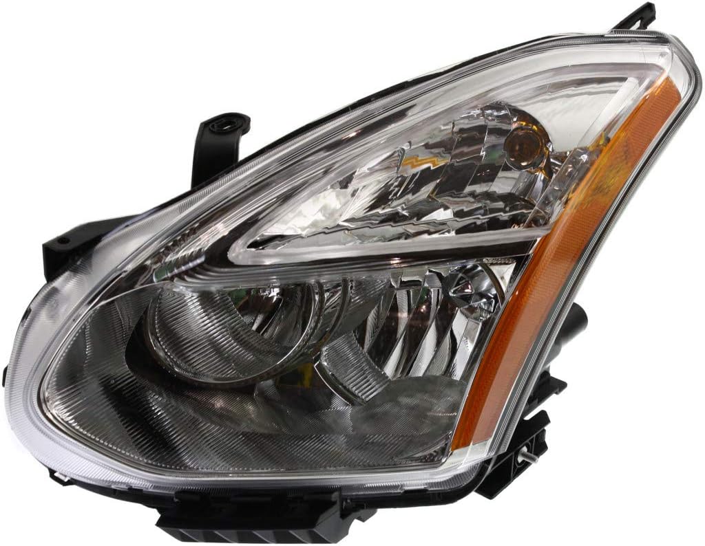 Passenger Side Halogen Headlight Assembly for Nissan Rogue 2011 2012 U7748