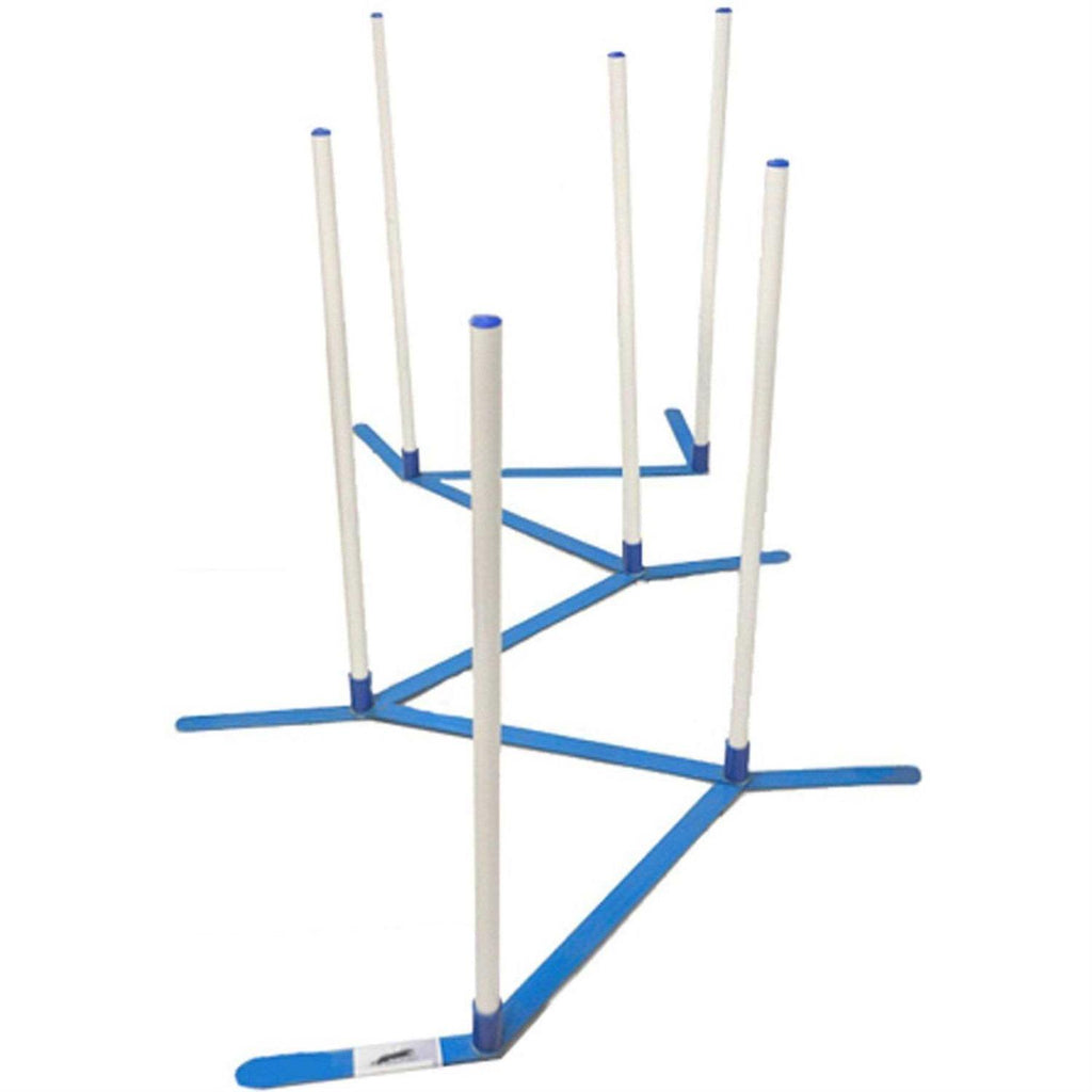 Adjustable 6 Pole Set with Carrying Case and Grass Stakes S981