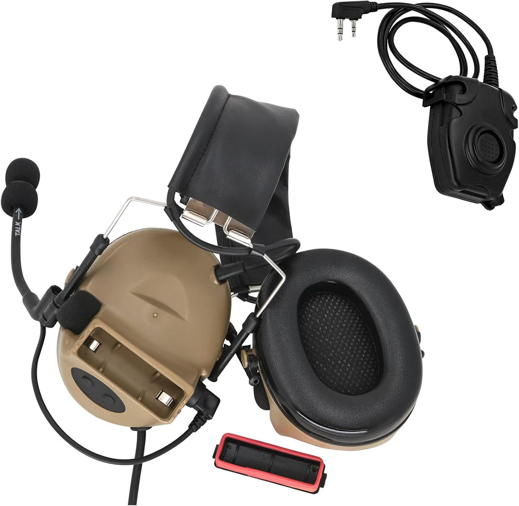 Tactical Headset with PTT Adapter J11899