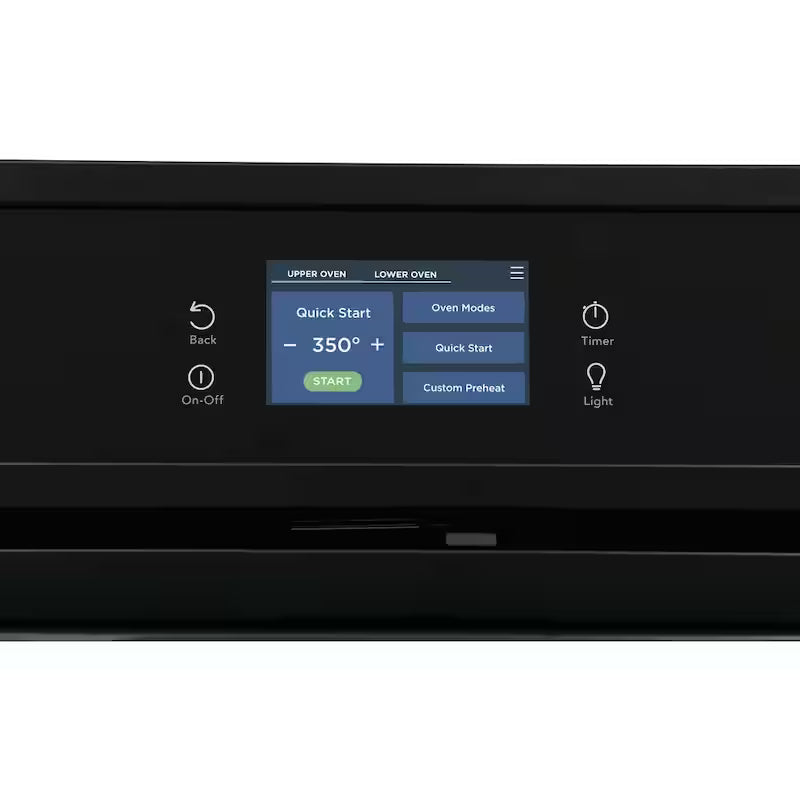 Double Electric Wall Oven with Convection in Black U747206