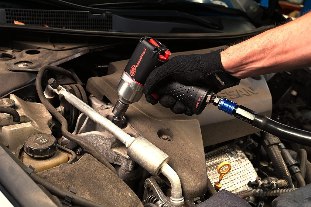 3/8" Drive Air Impact Wrench, 300 ft-lbs Max Torque, 15,000 RPM, Black Z452457