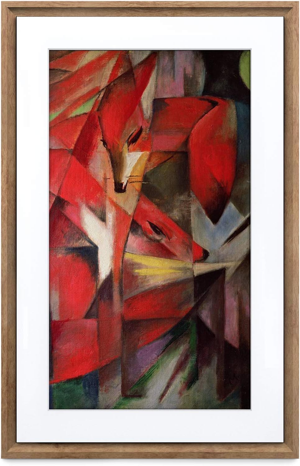 16X24 Dark Wood Frame Digital Canvas K761945