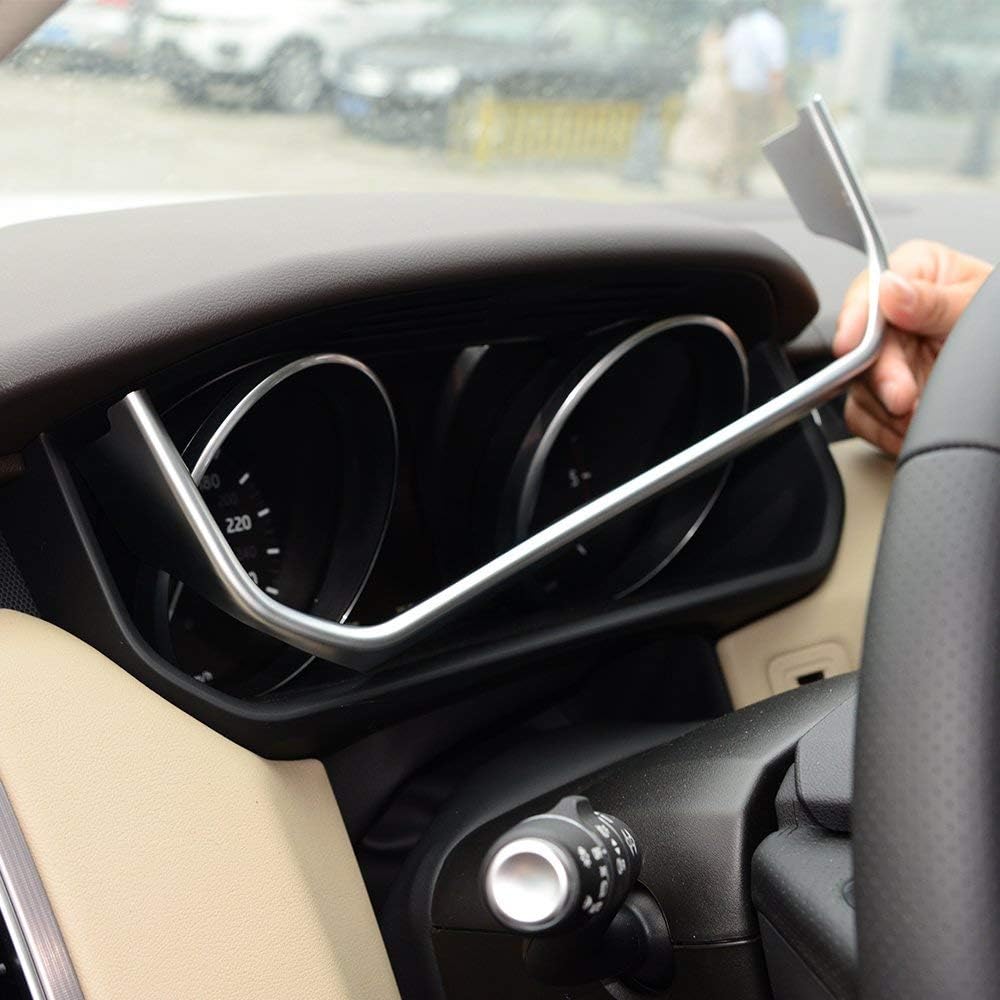 ABS Chrome Plastic Car Dashboard Decoration Frame Trim Cover D657683