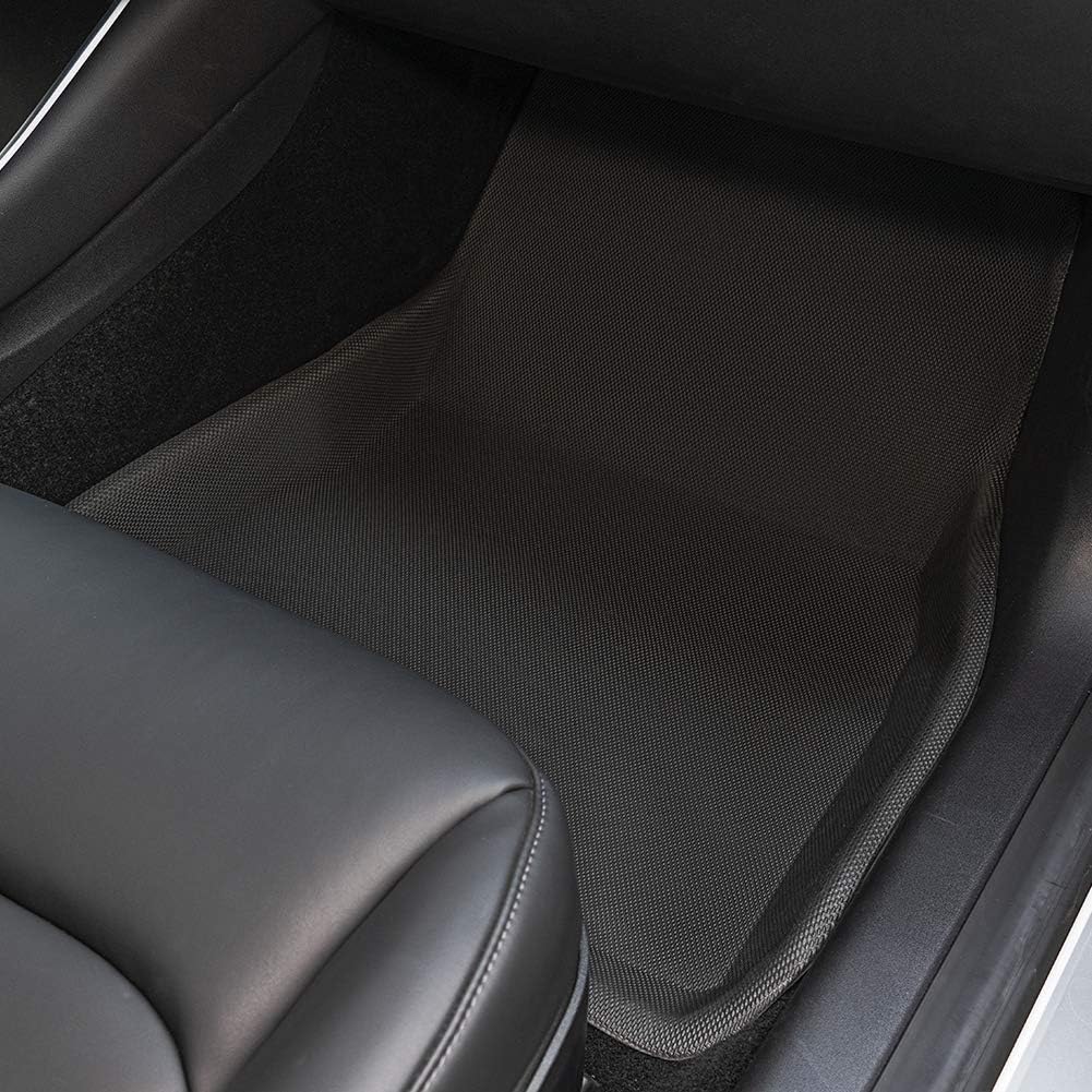 Floor Mats for Tesla Model 3, All Weather Anti-Slip Waterproof Floor Liners, 3 Pieces/Set F70546