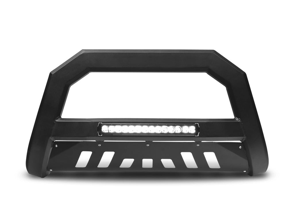 Matte Black Bull Bar with LED Y685