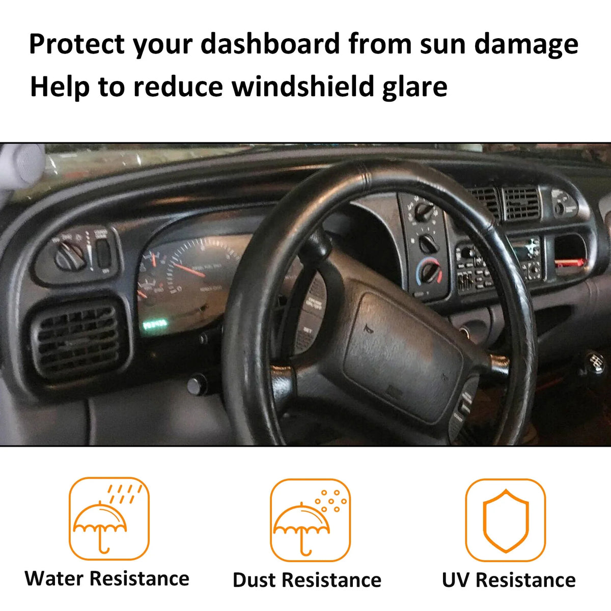 Molded Dashboard Cap Cover with Dash Bezel K595