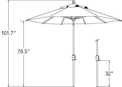 9& Market Umbrella Z769