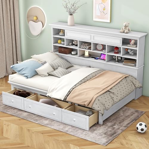 Twin Size Upholstered Daybed with Trundle, Black N53797