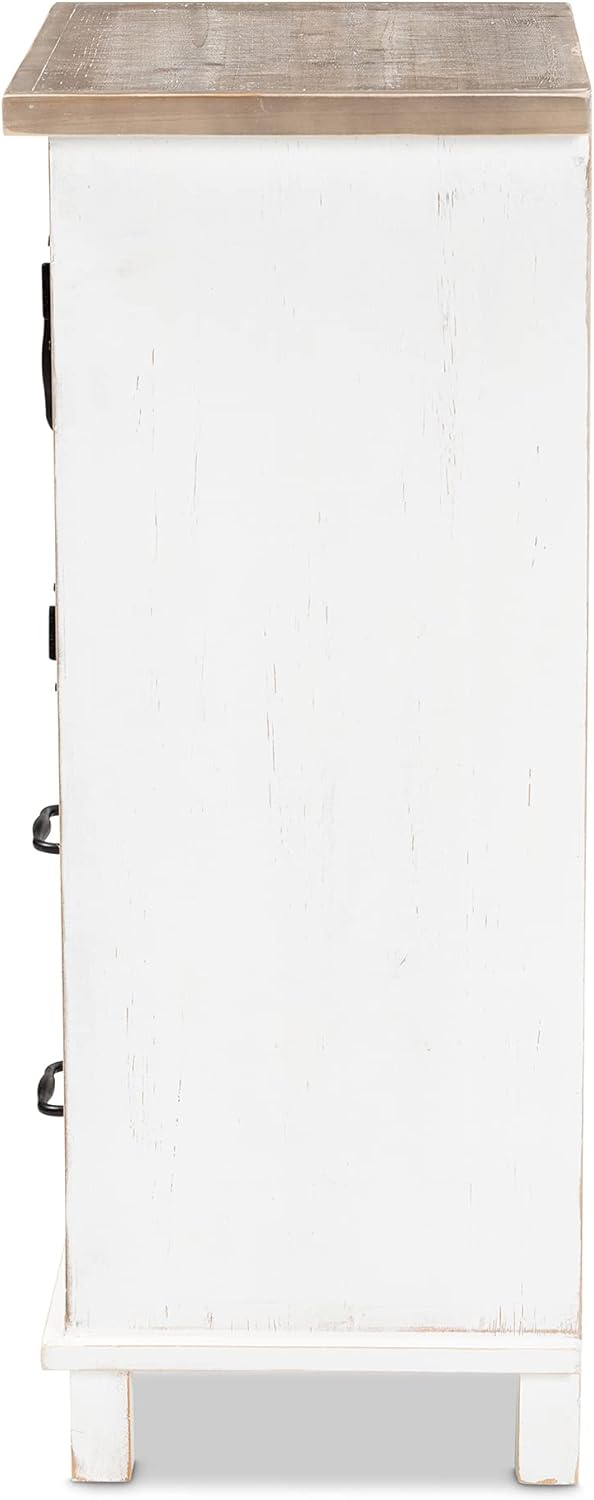 White/Oak Brown Shelving and Cabinets R93024