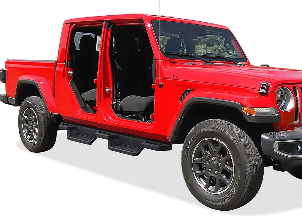 6.5in Nerf Bars Drop Steps Rocker Guards J381