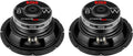 600-Watt 8-Inch Car Subwoofer Audio Speaker, Single (2 Pack) V517225