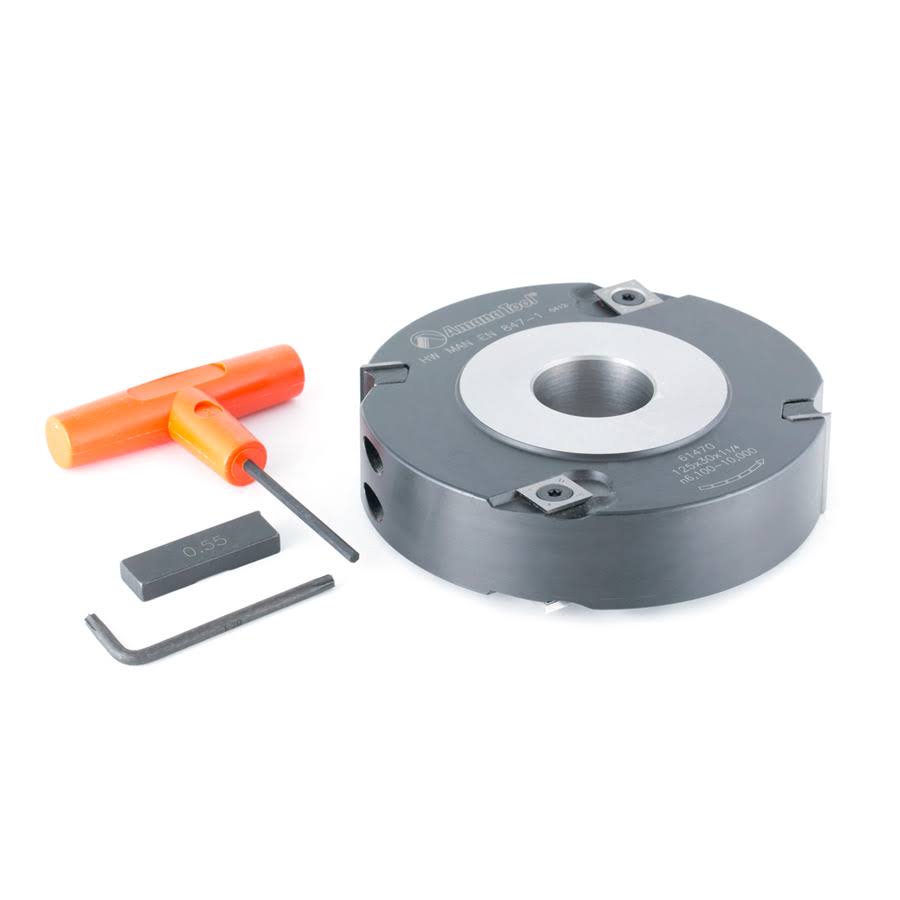 Carbide Steel Rabbet 125mm Insert U6514