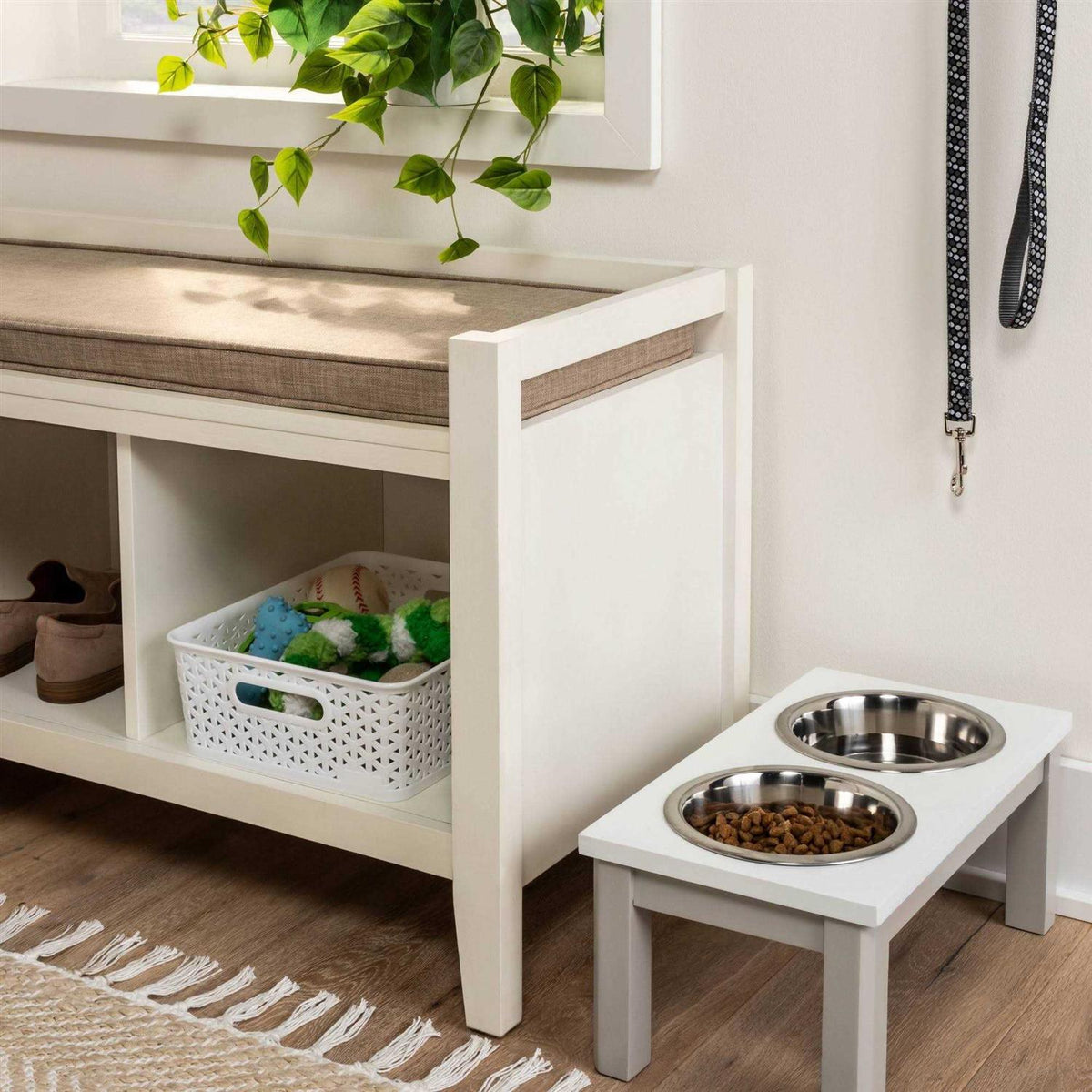 Elevated Dual Tone Dog Bowl M78763