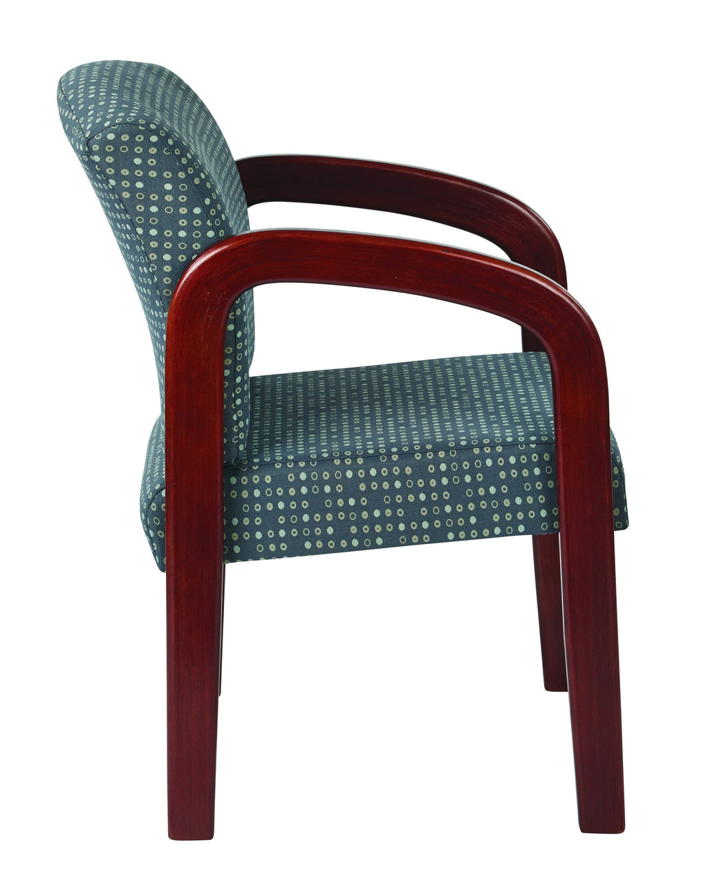 Ash Cherry Finish Wood Visitor Chair U282067