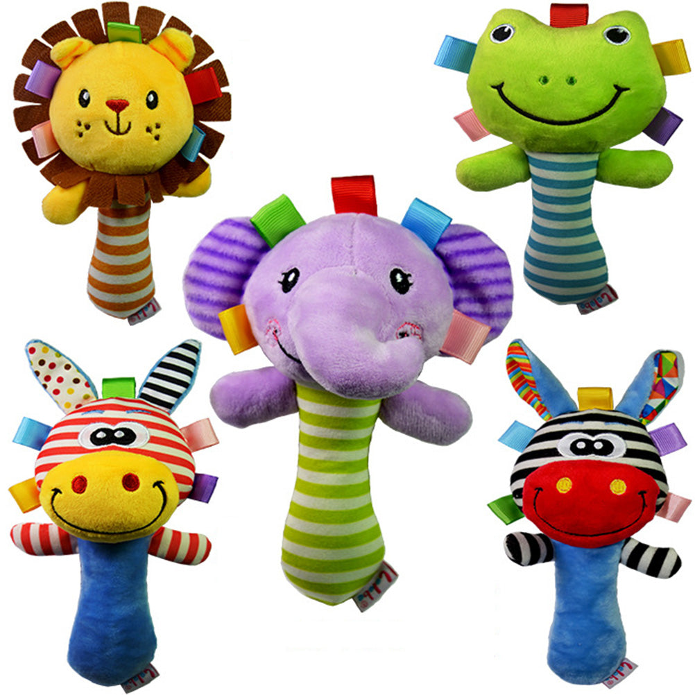 Giraffe Plush Rattle Toy for Infant U588