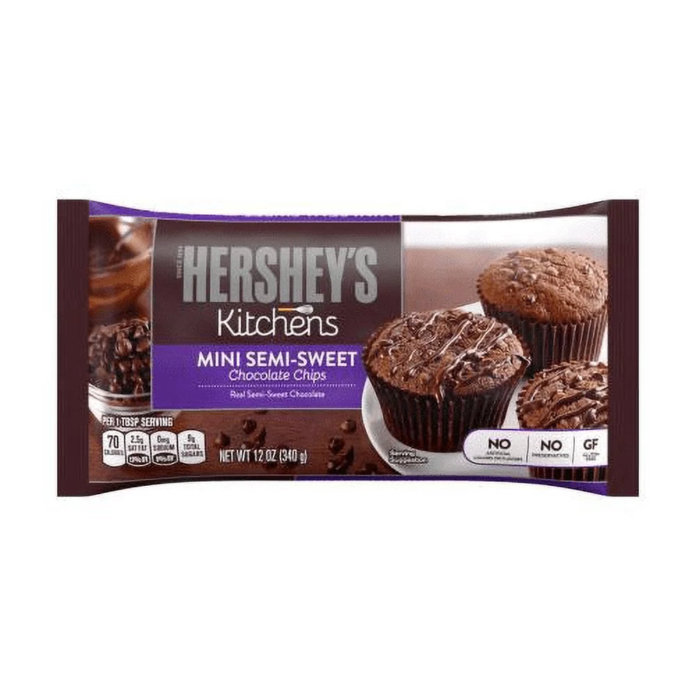 Semi-Sweet Chocolate Mini Chips, 12 Oz X8405